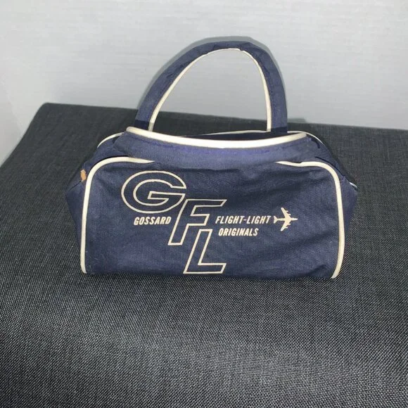 Vintage American Airline AA Textile MFG Des Moines Iowa Souvenir Mini Travel Bag - Picture 3 of 10